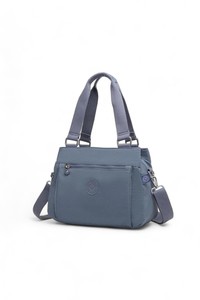  Smart Bags Krinkıl Jeans-Mavi Kadın Omuz Çantası SMB1125