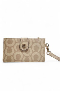 U.S. Polo Assn.  Bej Kadın Portföy & Clutch Çanta USC24444
