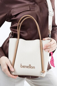  Benetton  Bej Kadın El Çantası BNT1531