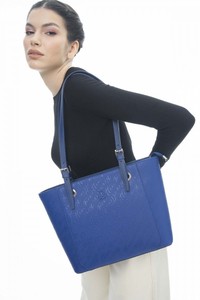  Benetton  Saks Mavi Kadın Omuz Çantası BNT1156