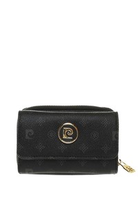 Pierre Cardin  Siyah Monogram Kadın Portföy & Clutch Çanta PC22Y604-MN