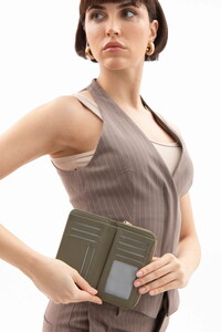  Sisley  Yeşil Kadın Cüzdan SLY229
