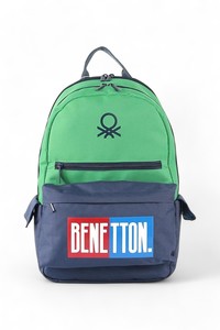 Benetton  Yeşil Unisex Okul Sırt Çantası BEN03785