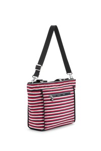  Kipling New Shopper S L24 Sugar Stripes Kadın Omuz Çantası K16640