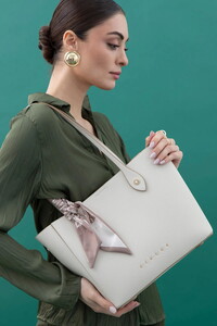  Sisley  Beyaz Kadın Omuz Çantası SLY165