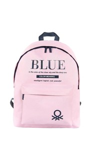 Benetton  Pembe Unisex Okul Sırt Çantası BEN03801