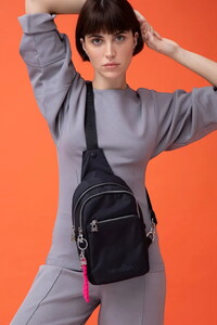 Benetton  Siyah Kadın Body Bag BNT1457