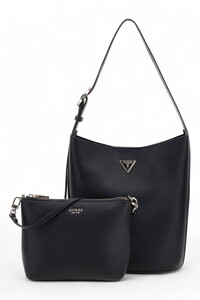 Guess Meridian II Siyah Kadın Omuz Çantası HWBG6974040