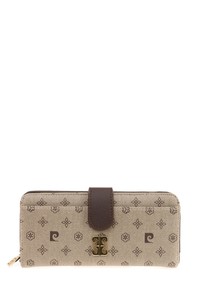  Pierre Cardin  Vizon Monogram Kadın Portföy & Clutch Çanta 06PC22K604-MN