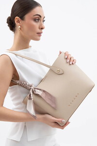  Sisley  Bej Kadın Omuz Çantası SLY165