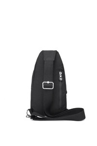  Smart Bags Krinkıl Siyah Kumaş Kadın Body Bag SMB3051