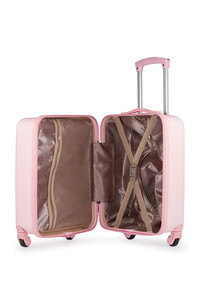  Bilik Deri Ultra Light Pembe Kız Çocuk Valizi BLK06 08