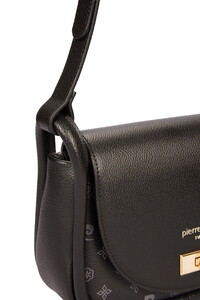  Pierre Cardin Monogram Siyah Kadın Çapraz Askılı Çanta 05PC25Y10310-MN