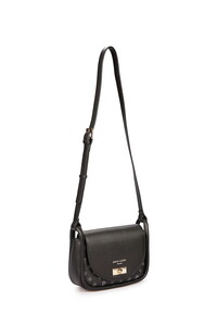 Pierre Cardin Monogram Siyah Kadın Çapraz Askılı Çanta 05PC25Y10310-MN