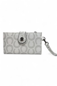 U.S. Polo Assn.  Beyaz/Gri Kadın Portföy & Clutch Çanta USC24444