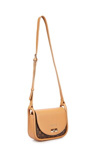  Pierre Cardin Monogram Kahve Kadın Çapraz Askılı Çanta 05PC25Y10310-MN