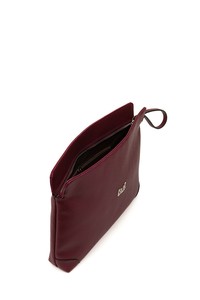  Bilik Deri  Bordo Rölax Kadın Portföy & Clutch Çanta MTŞ 30