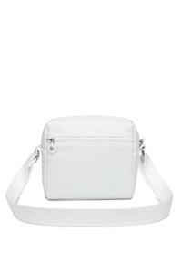  Smart Bags Krinkıl Beyaz Kumaş Kadın Çapraz Askılı Çanta SMB3109