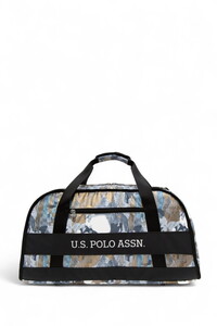 U.S. Polo Assn.  Siyah-Beyaz Unisex Seyahat Çantası PLDUF23807