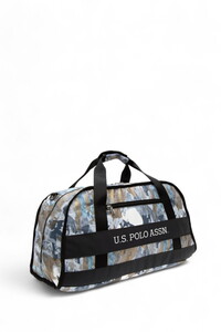  U.S. Polo Assn.  Siyah-Beyaz Unisex Seyahat Çantası PLDUF23807