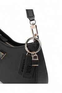  Guess Noelle II Siyah Kadın Omuz Çantası HWZG9672180