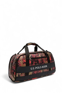  U.S. Polo Assn.  Siyah-Kırmızı Unisex Seyahat Çantası PLDUF23808