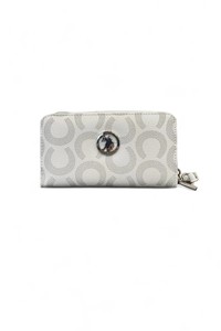 U.S. Polo Assn.  Beyaz/Gri Kadın Portföy & Clutch Çanta USC24445