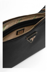  Guess Eco Jazlynn Siyah Kadın Omuz Çantası HWEZG952317