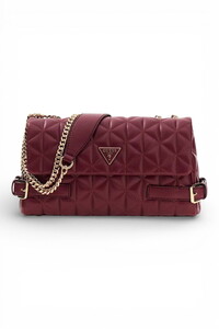 Guess Paisleigh Bordo Kadın Çapraz Askılı Çanta HWQG9883210