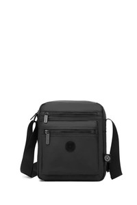  Smart Bags Gumi Siyah Unisex Çapraz Askılı Çanta SMB8653