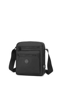  Smart Bags Gumi Siyah Unisex Çapraz Askılı Çanta SMB8653