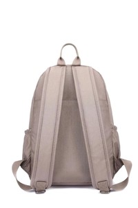  Smart Bags Krinkıl Vizon-Metalik Kadın Sırt Çantası SMBMT1187