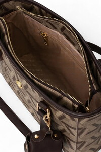  U.S. Polo Assn. Logo Detaylı Kahve Kadın Omuz Çantası US25504