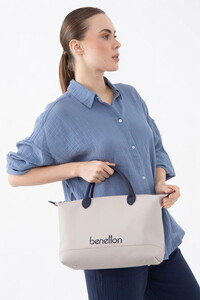  Benetton  Taş-Lacivert Kadın Omuz Çantası BNT1612