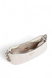  Guess Aldina Bej Kadın Omuz Çantası HWGG9663170
