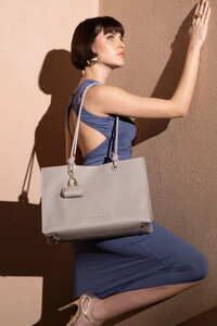  Sisley  Gri Kadın Omuz Çantası SLY167