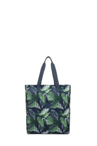 Smart Bags Krinkıl Lacivert/Yeşil Kadın Omuz Çantası SMB3153