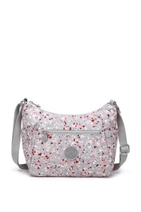 Smart Bags Krinkıl Parçacıklar Gri Kadın Çapraz Askılı Çanta SMB3107