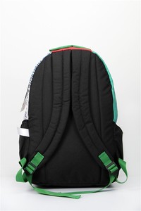  Benetton  Siyah/Renkli Unisex Sırt Çantası BEN76129