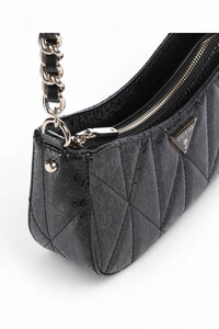  Guess Aldina Siyah Kadın Omuz Çantası HWGG9663170