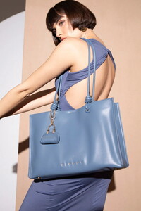  Sisley  Mavi Kadın Omuz Çantası SLY167