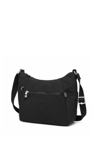  Smart Bags Krinkıl Siyah Kumaş Kadın Çapraz Askılı Çanta SMB3107