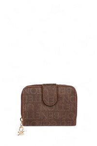 Benetton Monogram Kahve-Taba Kadın Portföy & Clutch Çanta BNT1424