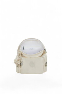  Kipling City Zip S Hideaway Beige Kadın Sırt Çantası KI3523