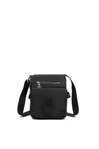 Smart Bags Krinkıl Siyah Kumaş Kadın Çapraz Askılı Çanta SMB1190