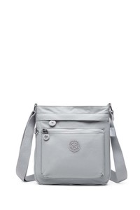 Smart Bags Krinkıl Açık Gri Kadın Çapraz Askılı Çanta SMB3162