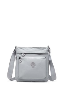 Smart Bags Krinkıl Açık Gri Kadın Çapraz Askılı Çanta SMB3162