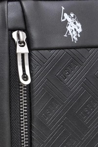  U.S. Polo Assn.  Siyah Unisex Postacı Çantası PLEVR23642