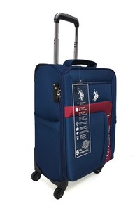  U.S. Polo Assn.  Lacivert Kumaş Unisex Büyük Boy Valiz PLVLZ21266AB