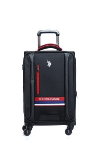 U.S. Polo Assn.  Siyah Kumaş Unisex Kabin Boy Valiz
 PLVLZ21258CK